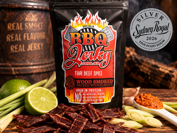 Award-winning Thai Beef Jerky – Sydney Royal 2026 Silver Medal