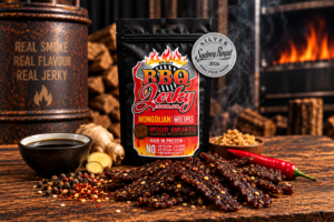 Award-winning Mongolian Beef Jerky with Sydney Royal Silver medal