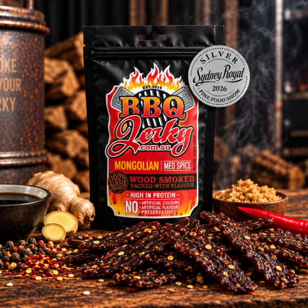 Award-winning Mongolian Beef Jerky with Sydney Royal Silver medal