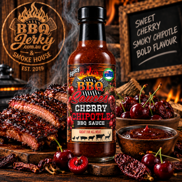 Cherry Chipotle BBQ Sauce by BBQ Jerky
